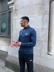 Trailberg Cloud 3.0 Quarter Zip - Navy