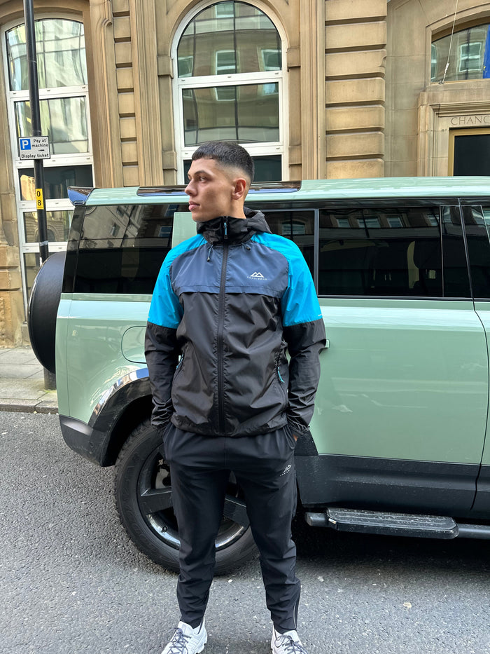 Trailberg Ozone Windbreaker - Black / Blue