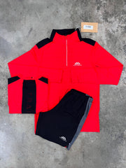 Trailberg Cloud 2.0 Black/Red Set - 3 Piece