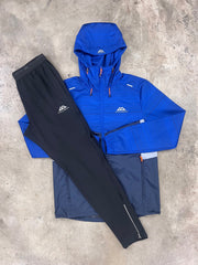 Trailberg Space/Cloud 3.0 Blue Set - Windbreaker / Black Pants
