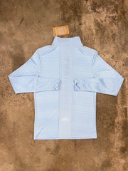 Trailberg Cloud 3.0 Quarter Zip - Sky Blue