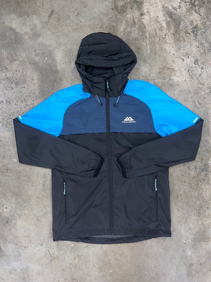 Trailberg Ozone Windbreaker - Black / Blue