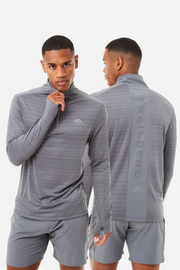Trailberg Cloud 3.0 Quarter Zip - Grey