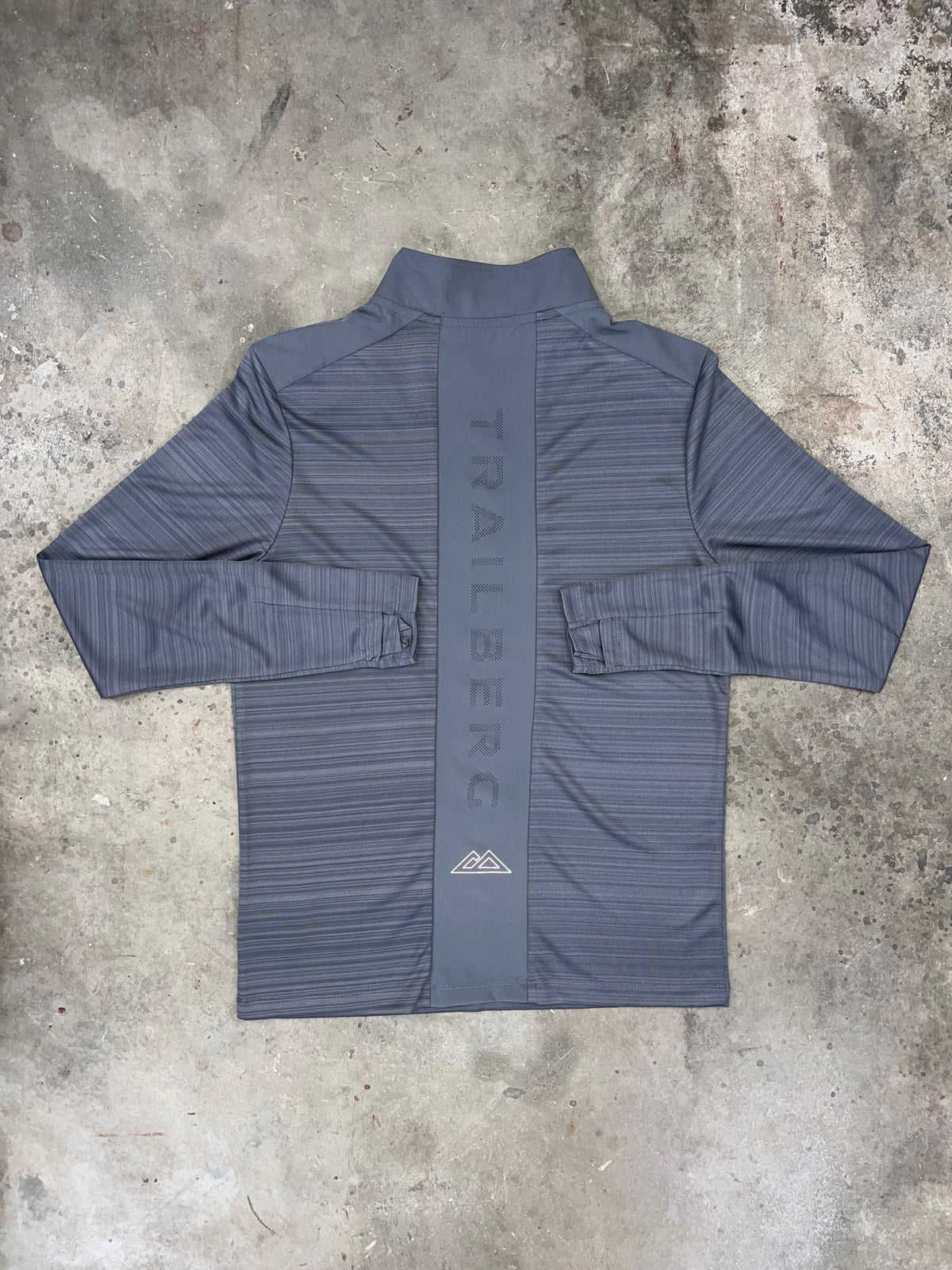 Trailberg Cloud 3.0 Quarter Zip - Grey