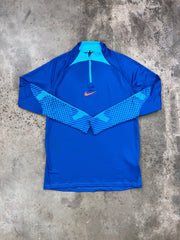 Nike Strike Half Zip - Blue / Orange